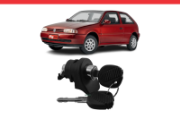 Imagem do produto Cilindro de Porta Malas Universal Mecânico com Chave para Volkswagen Gol 1995/... - Cod. 1232